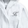 Daffodil Monogrammed Kids Bathrobe (112x113 Cm) 8 YEAR 400 Gsm White Hooded Terry Cotton Set of 01 - Letter "K