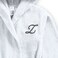 Daffodil Monogrammed Kids Bathrobe (112x113 Cm) 8 YEAR 400 Gsm White Hooded Terry Cotton Set of 01 - Letter &quot;Z