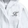 Daffodil Monogrammed Kids Bathrobe (120x124 Cm) 10 YEAR 400 Gsm White Hooded Terry Cotton Set of 01 - Letter &quot;K