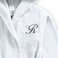 Daffodil Monogrammed Kids Bathrobe (120x124 Cm) 10 YEAR 400 Gsm White Hooded Terry Cotton Set of 01 - Letter "R