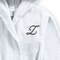 Daffodil Monogrammed Kids Bathrobe (125x133 Cm) 12 YEAR 400 Gsm White Hooded Terry Cotton Set of 01 - Letter &quot;Z