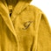 Daffodil Monogrammed Kids Bathrobe (108x104 Cm) 6 Year 400 Gsm Yellow Hooded Terry Cotton Set of 01 - Letter "F
