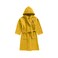 Daffodil Monogrammed Kids Bathrobe (108x104 Cm) 6 Year 400 Gsm Yellow Hooded Terry Cotton Set of 01 - Letter "X