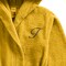 Daffodil Monogrammed Kids Bathrobe (112x113 Cm) 8 Year 400 Gsm Yellow Hooded Terry Cotton Set of 01 - Letter &quot;T