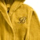 Daffodil Monogrammed Kids Bathrobe (125x133 Cm) 12 Year 400 Gsm Yellow Hooded Terry Cotton Set of 01 - Letter "B