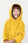 Daffodil Monogrammed Kids Bathrobe (125x133 Cm) 12 Year 400 Gsm Yellow Hooded Terry Cotton Set of 01 - Letter "Q