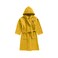 Daffodil Monogrammed Kids Bathrobe (125x133 Cm) 12 Year 400 Gsm Yellow Hooded Terry Cotton Set of 01 - Letter "W