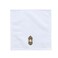 BYFT Iris Embroidered For You Face Towel 33 x 33 Cm 600 Gsm White 100% Cotton Ramadan Lantern - Moonlit Design Gold Thread Set of 01