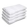 BYFT Home Bath Towel White 70 x 140 Cm 100% Cotton 500 Gsm Set of 04 - ART-BT009