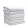BYFT Home Bath Towel White 70 x 140 Cm 100% Cotton 650 Gsm Set of 04
