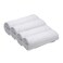 BYFT Home Bath Towel White 70 x 140 Cm 100% Cotton 650 Gsm Set of 04