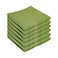 BYFT Home Bath Towel Green 70 x 140 Cm 100% Cotton 550 Gsm Set of 06