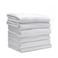 BYFT Home Bath Towel White 70 x 140 Cm 100% Cotton 650 Gsm Set of 06