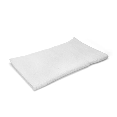 BYFT Home Hand Towel White 40 x 70 Cm 100% Cotton 500 Gsm Set of 01