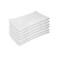 BYFT Home Hand Towel White 40 x 70 Cm 100% Cotton 500 Gsm Set of 06