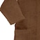 BYFT Daffodil Kids Bathrobe 105 x 125 Cm 12 Year 450 Gsm Toffee Hooded 100% Terry Cotton Set of 01