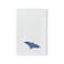 BYFT Iris Embroidered For You Hand Towel 50 x 80 Cm 600 Gsm White 100% Cotton Halloween Bat Blue Set of 01