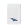 BYFT Iris Embroidered For You Bath Towel 70 x 140 Cm 600 Gsm White 100% Cotton Halloween Bat Blue Set of 01