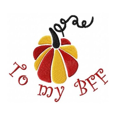 BYFT Iris Embroidered For You Bath Towel 70 x 140 Cm 600 Gsm White 100% Cotton Halloween To My BFF Set of 01