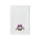 BYFT Iris Embroidered For You Hand Towel 50 x 80 Cm 600 Gsm White 100% Cotton Halloween Spider Set of 01