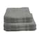 BYFT Home Aura (Grey) Premium Towel Set (Set of 04) 100% Cotton Highly Absorbent, Hotel Quality Bath linen 550 Gsm