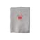 BYFT Iris Christmas Embroidered 50 x 80 Cm White Hand Towel - "Christmas Candy Canes with Bow" Design 100% Cotton - Premium Holiday Collection