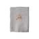 منشفة يد بيضاء مطرز بمقاس 50 × 80 سم من BYFT - "رنة قافزة مع رقاقات الثلج" تصميم 100٪ قطن - مجموعة عطلات فاخرة