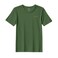 BYFT Threads XL Forest ELF Green Polycotton T-Shirt - Christmas "Christmas Light Garland" Embroidered Design, Premium Holiday Collection