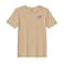 BYFT Threads XXL Beige Polycotton T-Shirt - Christmas "Christmas Minnie Face" Embroidered Design, Premium Holiday Collection