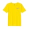 BYFT Threads Medium Yellow Polycotton T-Shirt - Christmas "Christmas Ornament Set" Embroidered Design, Premium Holiday Collection
