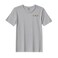 BYFT Threads XL Grey Polycotton T-Shirt - Christmas "Christmas Snowflakes Trio" Embroidered Design, Premium Holiday Collection