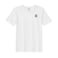 BYFT Threads XXL White Polycotton T-Shirt - Christmas "Gingerbread House Cookie" Embroidered Design, Premium Holiday Collection