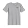 BYFT Threads XL Grey Polycotton T-Shirt - Christmas "Lets Get Lit Christmas Lights" Embroidered Design, Premium Holiday Collection