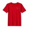 BYFT Threads XXL Red Polycotton T-Shirt - Christmas "Merry Christmas with Snowflakes" Embroidered Design, Premium Holiday Collection
