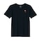 BYFT Threads XXL Black Polycotton T-Shirt - Christmas "My 1st Christmas" Embroidered Design, Premium Holiday Collection