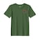 BYFT Threads XXL Forest ELF Green Polycotton T-Shirt - Christmas "Santas Little Helper" Embroidered Design, Premium Holiday Collection