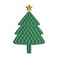 BYFT Threads Medium Beige Polycotton T-Shirt - Christmas "Simple Christmas Tree with Star" Embroidered Design, Premium Holiday Collection