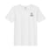 BYFT Threads XL White Polycotton T-Shirt - Christmas "Starry Christmas Tree" Embroidered Design, Premium Holiday Collection