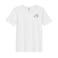 BYFT Threads Large White Polycotton T-Shirt - Christmas "Vintage Christmas Truck with Tree" Embroidered Design, Premium Holiday Collection