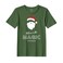 BYFT Threads Large Forest ELF Green Polycotton T-Shirt - Christmas "Believe in the magic of the season" Printed Design, Premium Holiday Collection