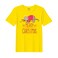 BYFT Threads Large Yellow Polycotton T-Shirt - Christmas "Christmas Koala" Printed Design, Premium Holiday Collection