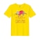 BYFT Threads XXL Yellow Polycotton T-Shirt - Christmas "Christmas Koala" Printed Design, Premium Holiday Collection