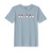 BYFT Threads Medium Baby Blue Polycotton T-Shirt - Christmas "ELF" Printed Design, Premium Holiday Collection