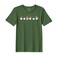 BYFT Threads XXL Forest ELF Green Polycotton T-Shirt - Christmas "ELF" Printed Design, Premium Holiday Collection