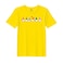 BYFT Threads XL Yellow Polycotton T-Shirt - Christmas "ELF" Printed Design, Premium Holiday Collection