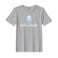 BYFT Threads XXL Grey Polycotton T-Shirt - Christmas "Hello Winter" Printed Design, Premium Holiday Collection