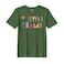 BYFT Threads Medium Forest ELF Green Polycotton T-Shirt - Christmas "Mama Claus" Printed Design, Premium Holiday Collection