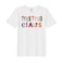 BYFT Threads XL White Polycotton T-Shirt - Christmas "Mama Claus" Printed Design, Premium Holiday Collection