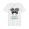 BYFT Threads XXL White Polycotton T-Shirt - Christmas "Merry Holidays" Printed Design, Premium Holiday Collection