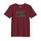 BYFT Threads Large Pomegranate Polycotton T-Shirt - Christmas "Papa Claus Hat" Printed Design, Premium Holiday Collection